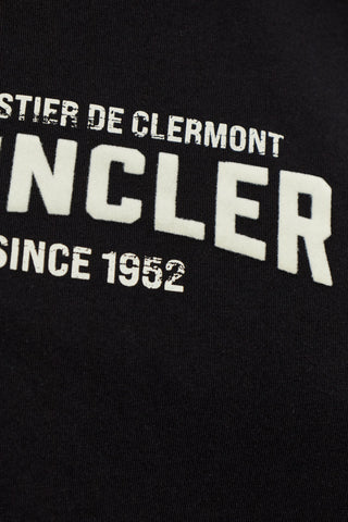 Moncler BLACK T-shirt with logo 5