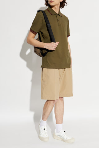 Moncler GREEN Polo with logo patch 2