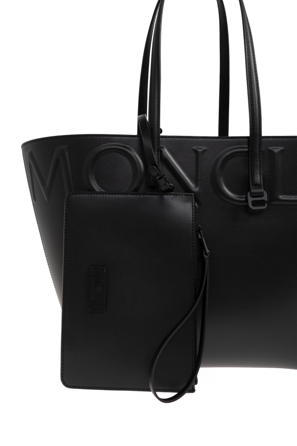 Moncler BLACK ‘Very Small’ shopper bag 6