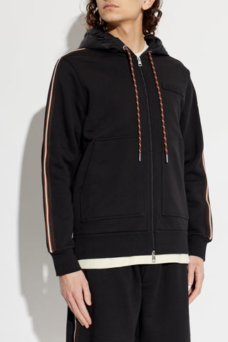 Moncler BLACK Sweatshirt with logo patch 3