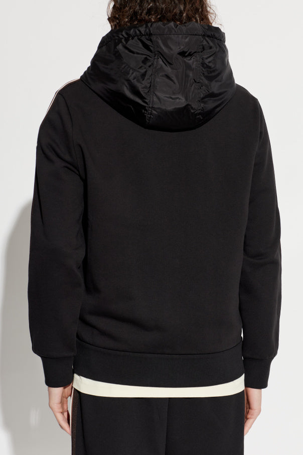 Moncler BLACK Sweatshirt with logo patch 4