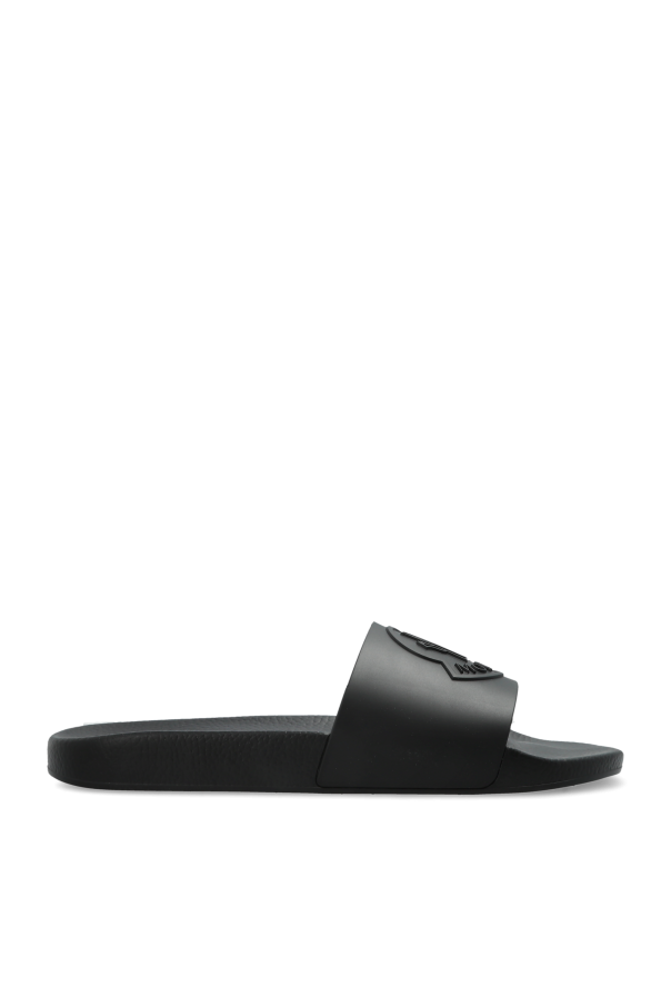 Moncler BLACK 'Basile' slides 1