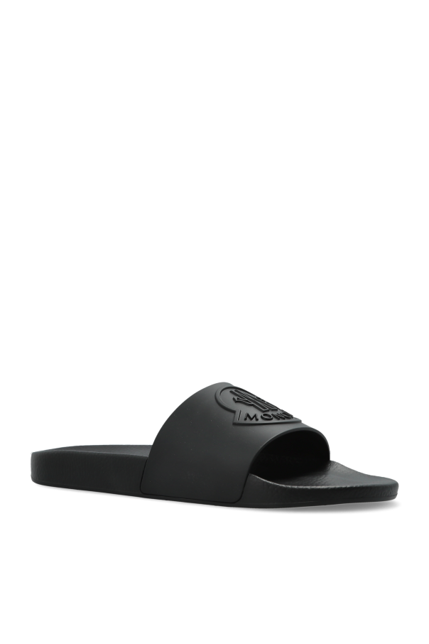 Moncler BLACK 'Basile' slides 4