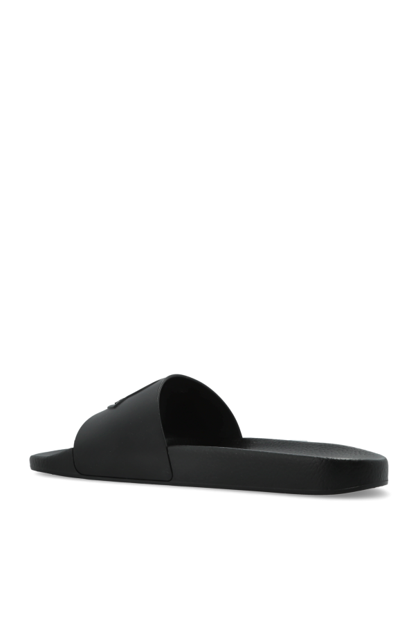 Moncler BLACK 'Basile' slides 5