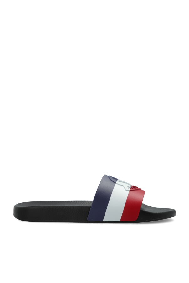 Moncler BLACK 'Basile' slides 1
