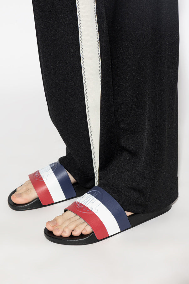 Moncler BLACK 'Basile' slides 2
