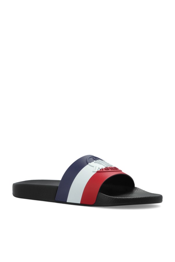 Moncler BLACK 'Basile' slides 4