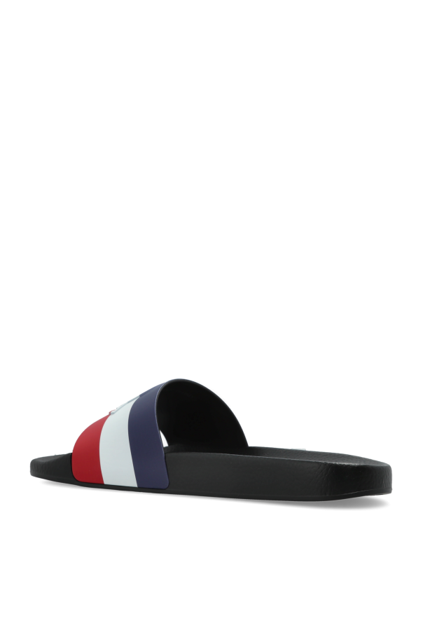 Moncler BLACK 'Basile' slides 5