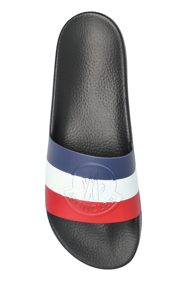 Moncler BLACK 'Basile' slides 6