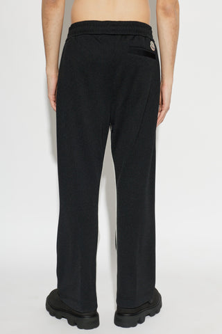 Moncler BLACK Wide-leg sweatpants 4
