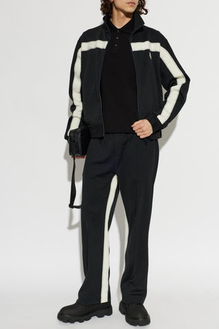 Moncler BLACK Sweatshirt with logo patch 2