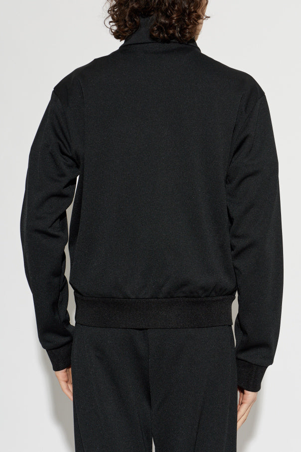 Moncler BLACK Sweatshirt with logo patch 4