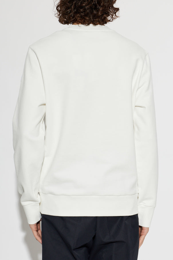 Moncler WHITE Sweatshirt with logo 4