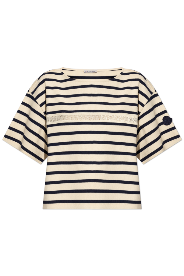 Moncler NAVY BLUE ‘Oversize’ T-shirt 1