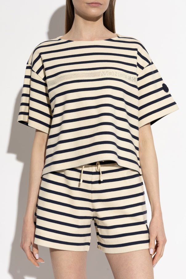 Moncler NAVY BLUE ‘Oversize’ T-shirt 3