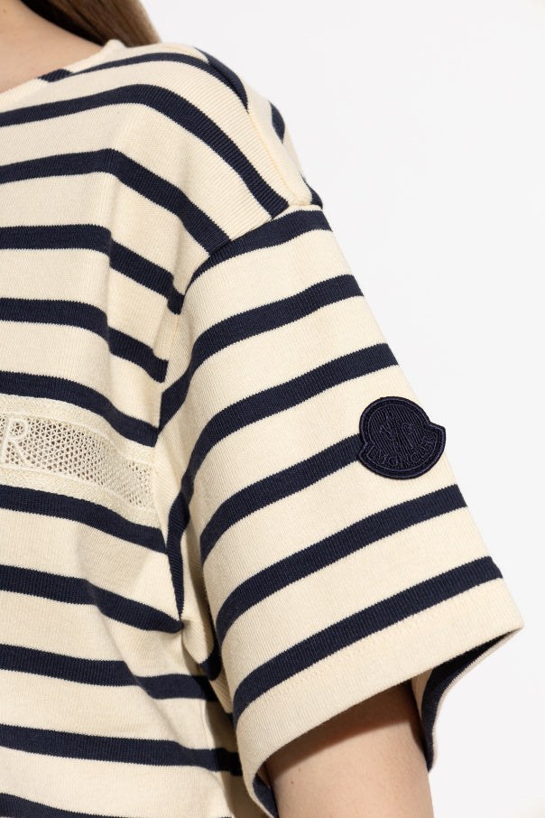 Moncler NAVY BLUE ‘Oversize’ T-shirt 5