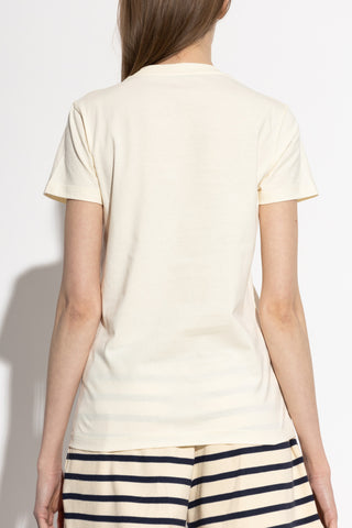Moncler YELLOW T-shirt with logo 4