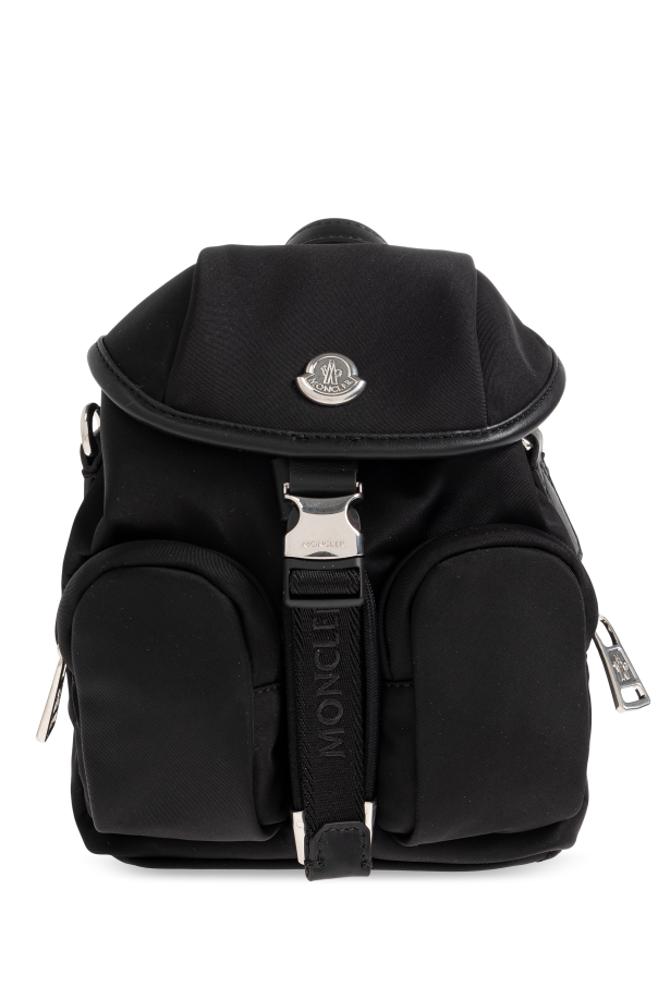 Moncler BLACK Backpack with ‘Mini’ logo 1