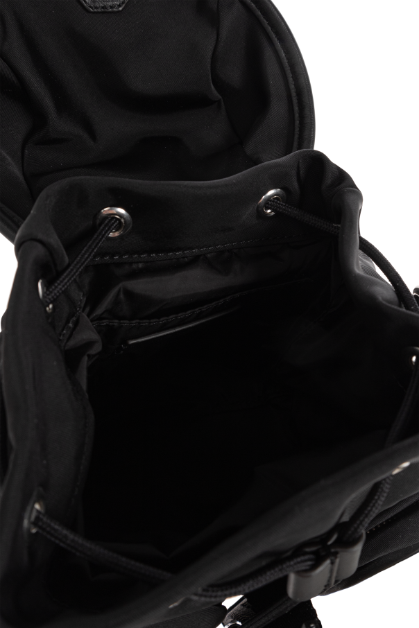 Moncler BLACK Backpack with ‘Mini’ logo 5