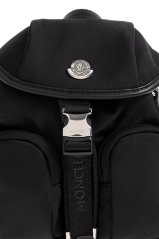 Moncler BLACK Backpack with ‘Mini’ logo 6