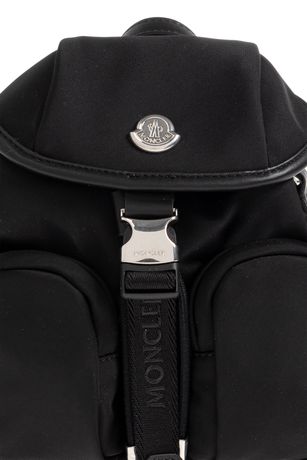 Moncler BLACK Backpack with ‘Mini’ logo 6