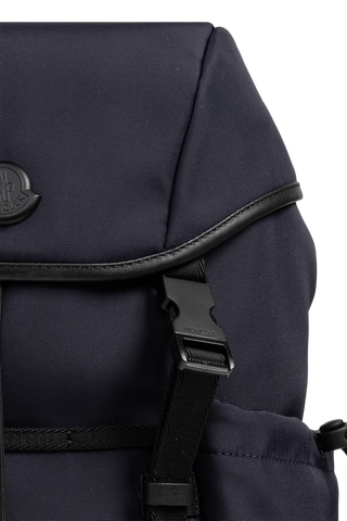 Moncler NAVY BLUE Backpack with logo 6