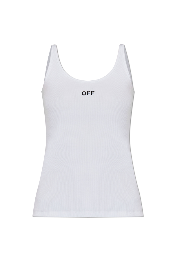 Off-White WHITE Striped top 1