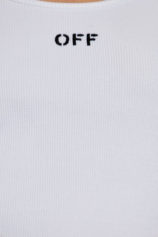 Off-White WHITE Striped top 5