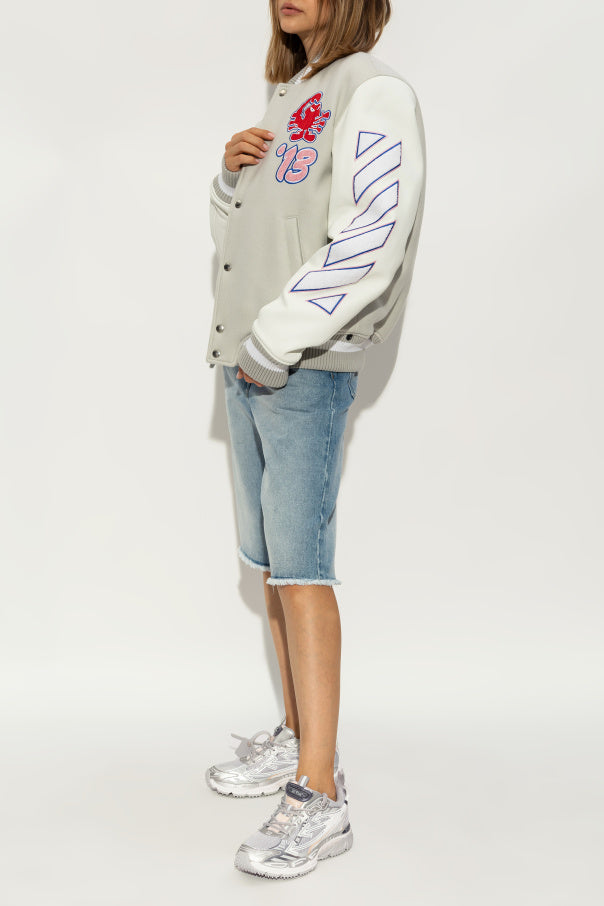 Off-White GREY Sneakers Ow Be Right 3
