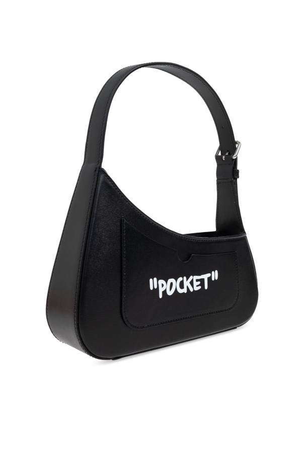 Off-White BLACK Shoulder bag Jitney 4