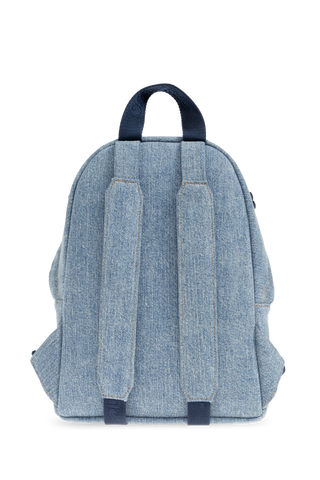 Off-White BLUE 'Jitney' denim backpack 3