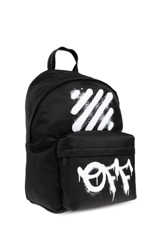 Off-White BLACK ‘Diagonal Spray’ backpack 5