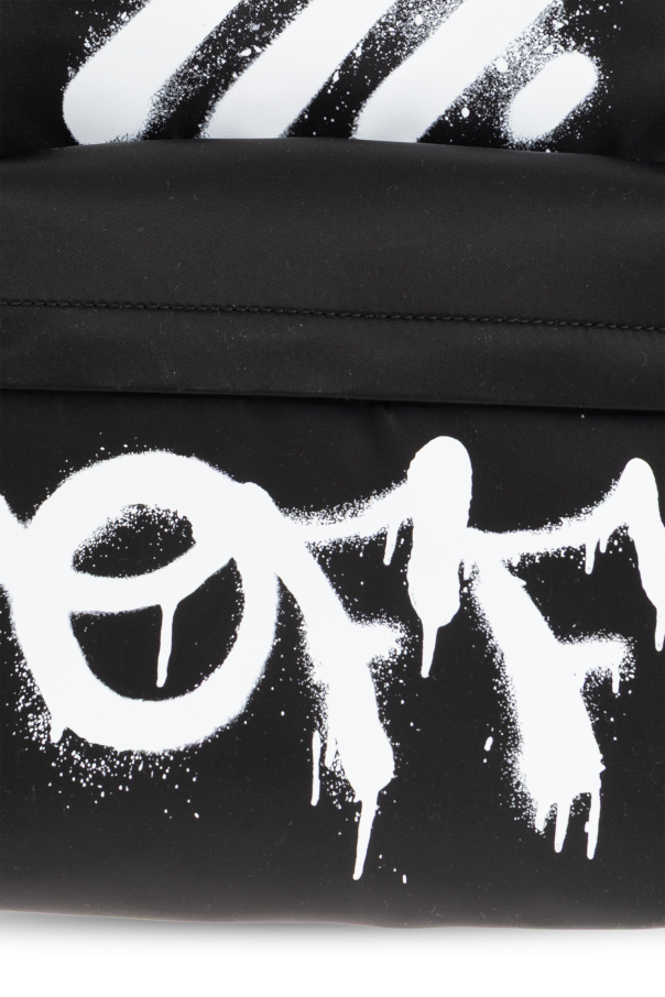 Off-White BLACK ‘Diagonal Spray’ backpack 7