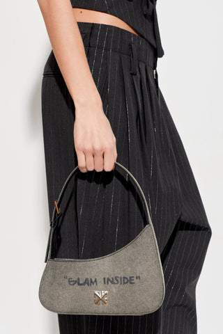 Off-White GREY ‘Jitney’ shoulder bag 2
