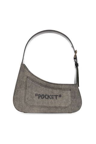 Off-White GREY ‘Jitney’ shoulder bag 3