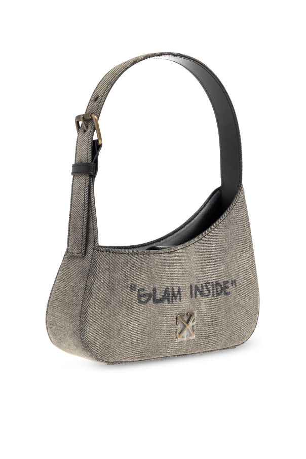 Off-White GREY ‘Jitney’ shoulder bag 4