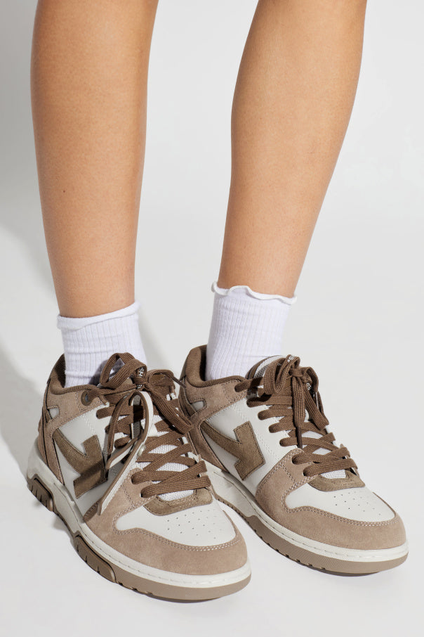 Off-White BROWN 'Out Of Office' sports shoes 2