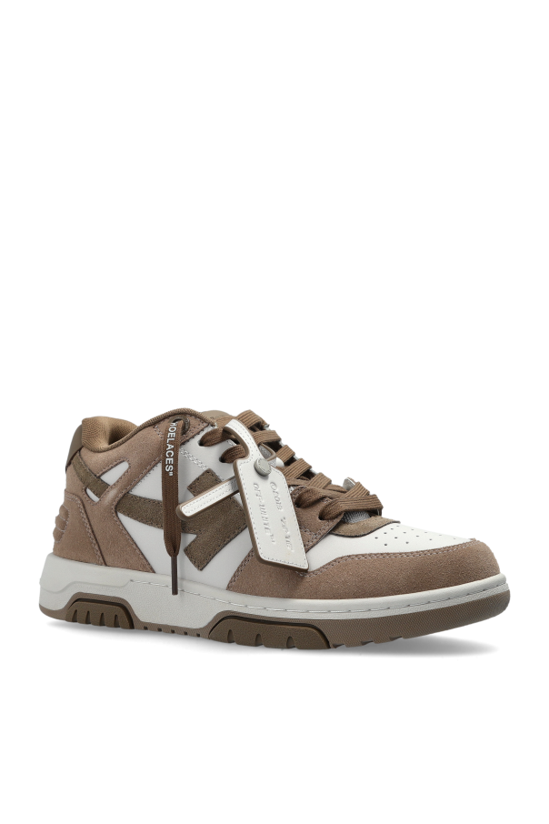 Off-White BROWN 'Out Of Office' sports shoes 4