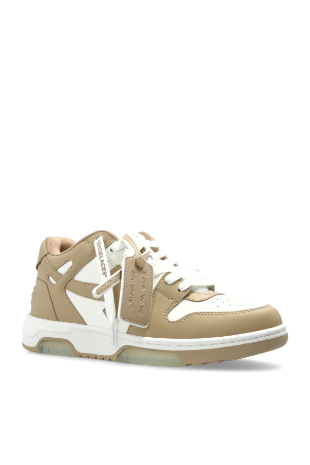 Off-White beige ‘Out Of Office’ sports shoes 4