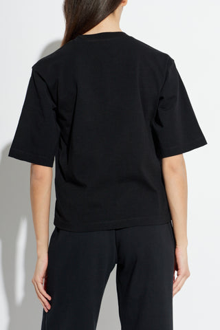 Off-White BLACK T-shirt with logo 4
