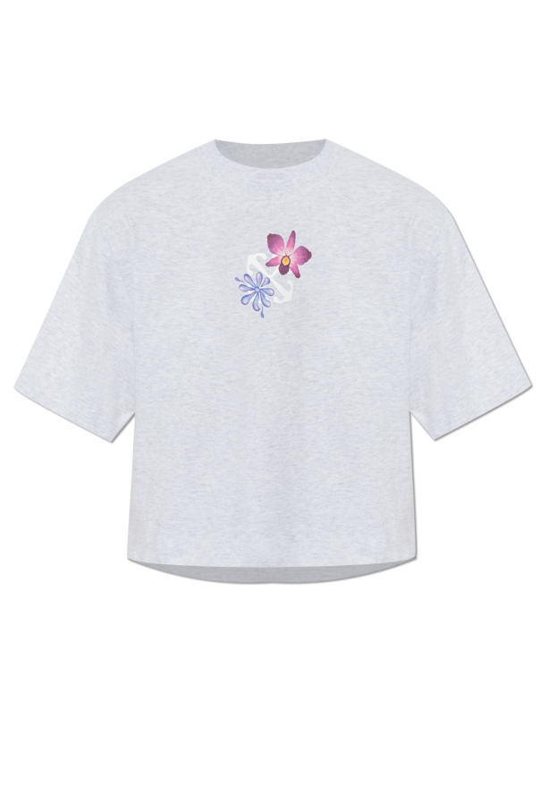 Off-White GREY T-shirt with print 1