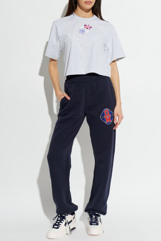 Off-White GREY T-shirt with print 2
