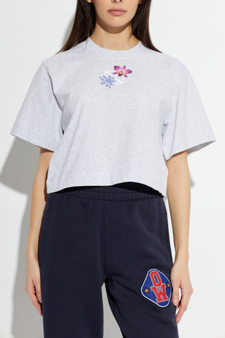 Off-White GREY T-shirt with print 3