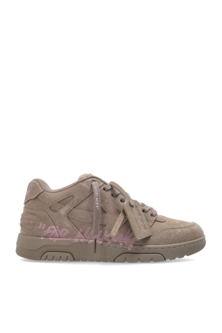 Off-White BROWN ‘Out Of Office For Walking’ sports shoes 1