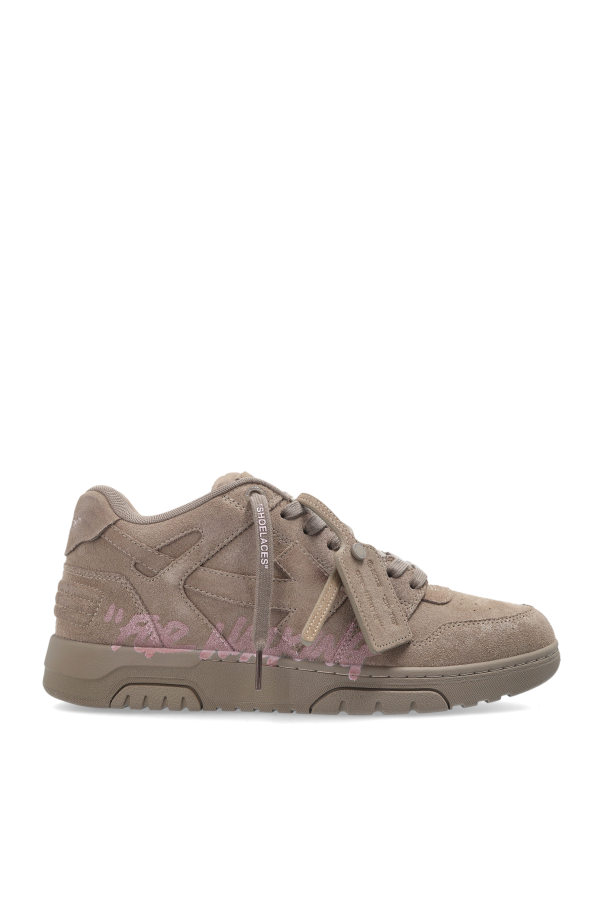 Off-White BROWN ‘Out Of Office For Walking’ sports shoes 1