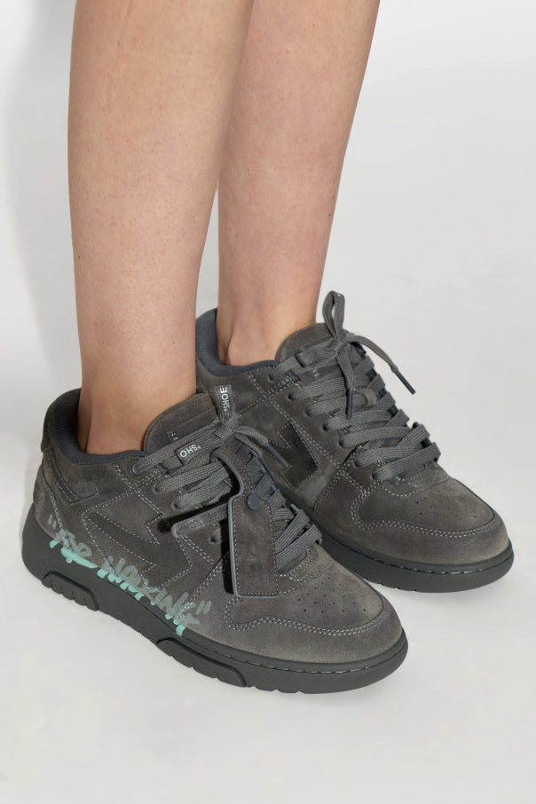 Off-White GREY 'Out Of Office For Walking' sports shoes 2