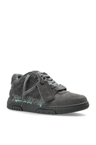 Off-White GREY 'Out Of Office For Walking' sports shoes 4