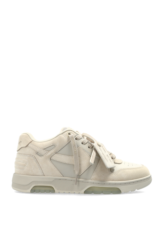 Off-White cream 'Out Of Office' sports shoes 1