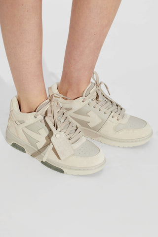 Off-White cream 'Out Of Office' sports shoes 2