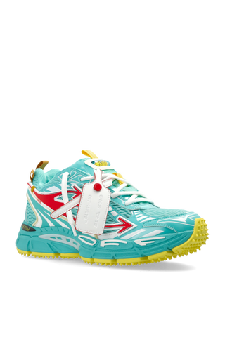 Off-White GREEN ‘OW BE Right Back Mesh’ sports shoes 4